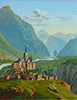 Le mont dans la vallée